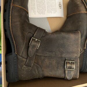 UGG Australia Rockville Waterproof Motorcycle Boots NIB
